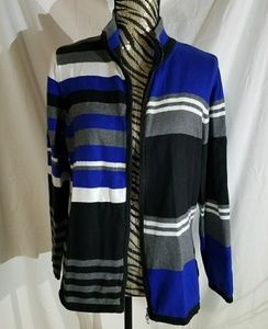 Christopher & Banks Color Block Cardigan - XL